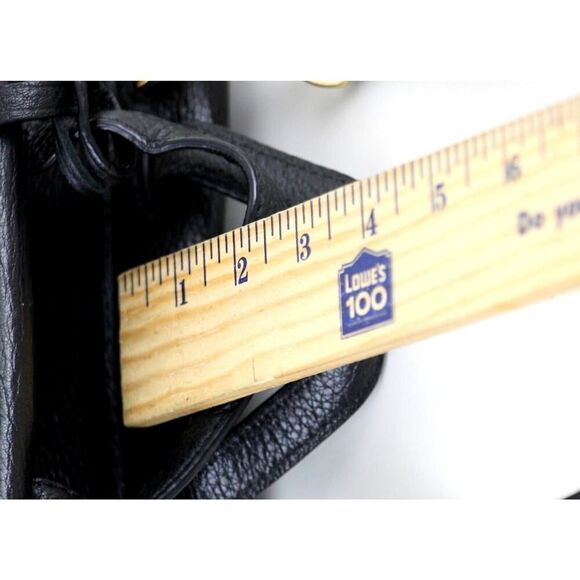 kate spade Saturday BLACK LEATHER POLKA DOT SHOULDER BAG XBODY SATCHEL PURSE - Picture 16 of 16